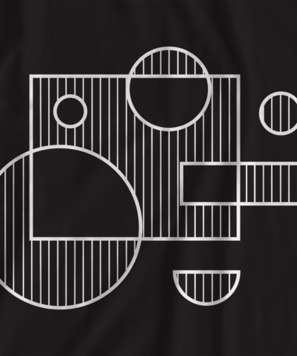 Abstract Shirt, Minimalist T-shirt, Artsy Tee, Geometric Top, Modern Art, Artistic Gift, Fashion Streetwear, Aesthetic Clothing, 90s Clothes