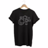 Abstract Shirt, Minimalist T-shirt, Artsy Tee, Geometric Top, Modern Art, Artistic Gift, Fashion Streetwear, Aesthetic Clothing, 90s Clothes