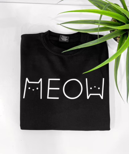 Cat T-Shirt - Womens Cat Shirts - Cut Cat T-Shirt - Cat Lovers Gift - I Love Cats TShirt