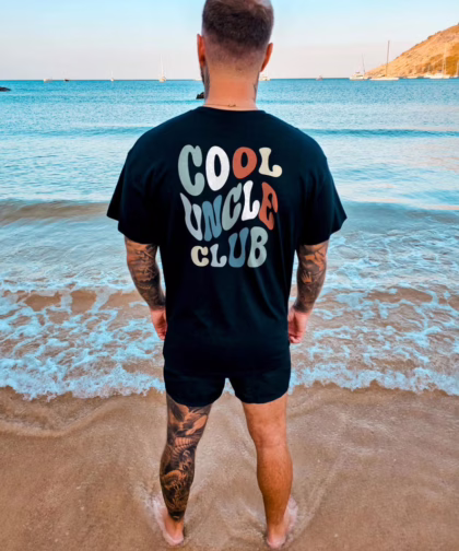 Cool Uncle Club T-Shirt - Cool Uncle Shirt - Best Uncle Birthday Shirt - T-Shirt For Uncle