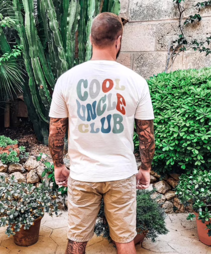Cool Uncle Club T-Shirt - Cool Uncle Shirt - Best Uncle Birthday Shirt - T-Shirt For Uncle