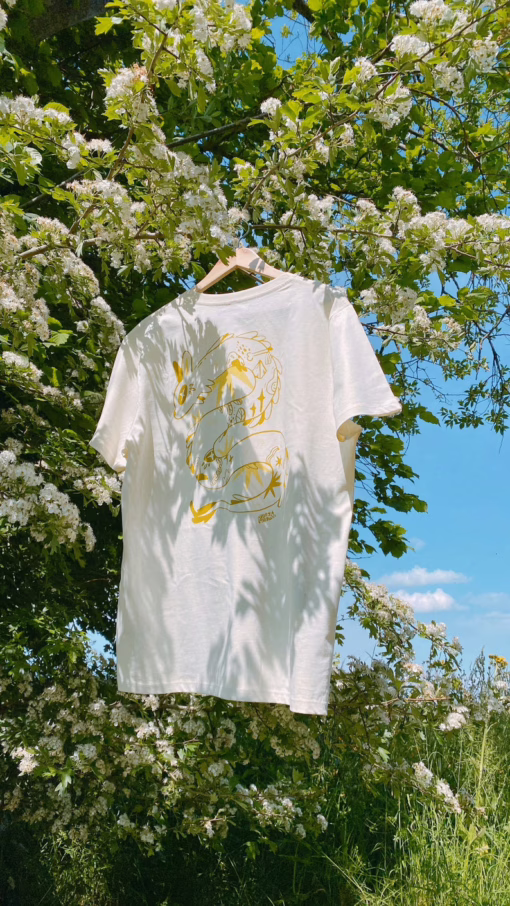 Dragon Shirt | Cute Dragon Print | Hand Screen Printed | Organic Cotton Tee | Eco friendly | Dragon Apparel