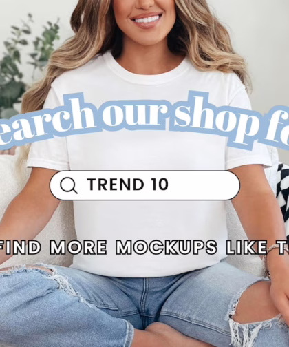 Gildan 5000 White Tshirt Mockup, G5000 White Shirt Mock-up, Oversized G500 Tee Mock, Real Person Model, Trendy Checkered Minimalist PNG