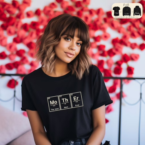 Mother T-Shirt, Best Mom Ever Sweatshirt, Chemistry Mom Tee, Mother Elements Crewneck, Mother's Day Gifts, Minimalist Mama Hoodie, Mom Gifts