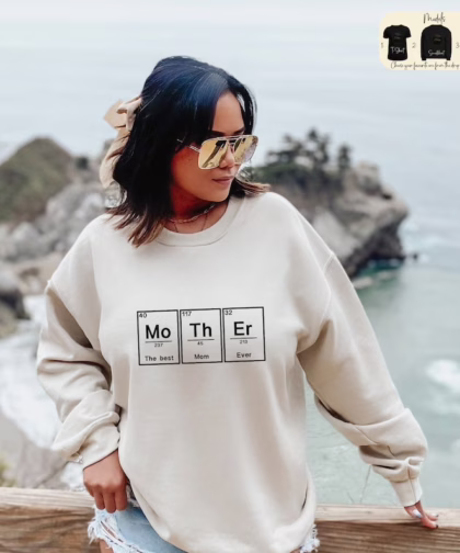 Mother T-Shirt, Best Mom Ever Sweatshirt, Chemistry Mom Tee, Mother Elements Crewneck, Mother's Day Gifts, Minimalist Mama Hoodie, Mom Gifts