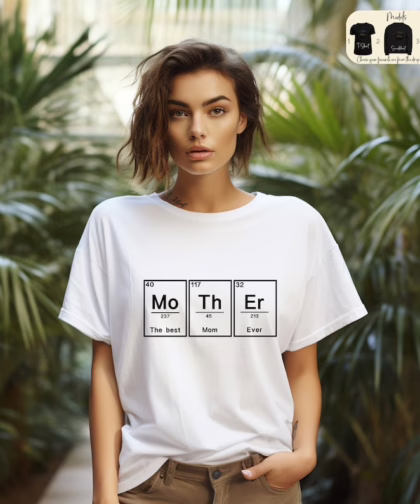 Mother T-Shirt, Best Mom Ever Sweatshirt, Chemistry Mom Tee, Mother Elements Crewneck, Mother's Day Gifts, Minimalist Mama Hoodie, Mom Gifts