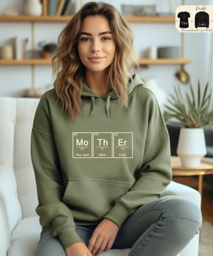 Mother T-Shirt, Best Mom Ever Sweatshirt, Chemistry Mom Tee, Mother Elements Crewneck, Mother's Day Gifts, Minimalist Mama Hoodie, Mom Gifts