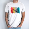 Retro Cycle Unisex T-shirt | Cotton Shirts, DTG Printed Shirt, Gifts