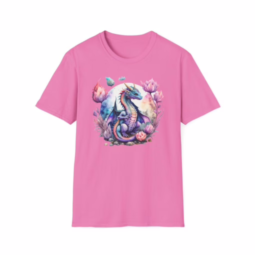 Watercolor Dragon Shirt - Dragon Lover Gift - Mythical Fantasy Shirts - Dragon Gift For Her - Gift For HIm - Dragion Tee - Dragon T-shirt